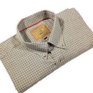 Onward Reserve Thomasville Collection XXL Cotton Wool Blend Men's Plaid Shirt